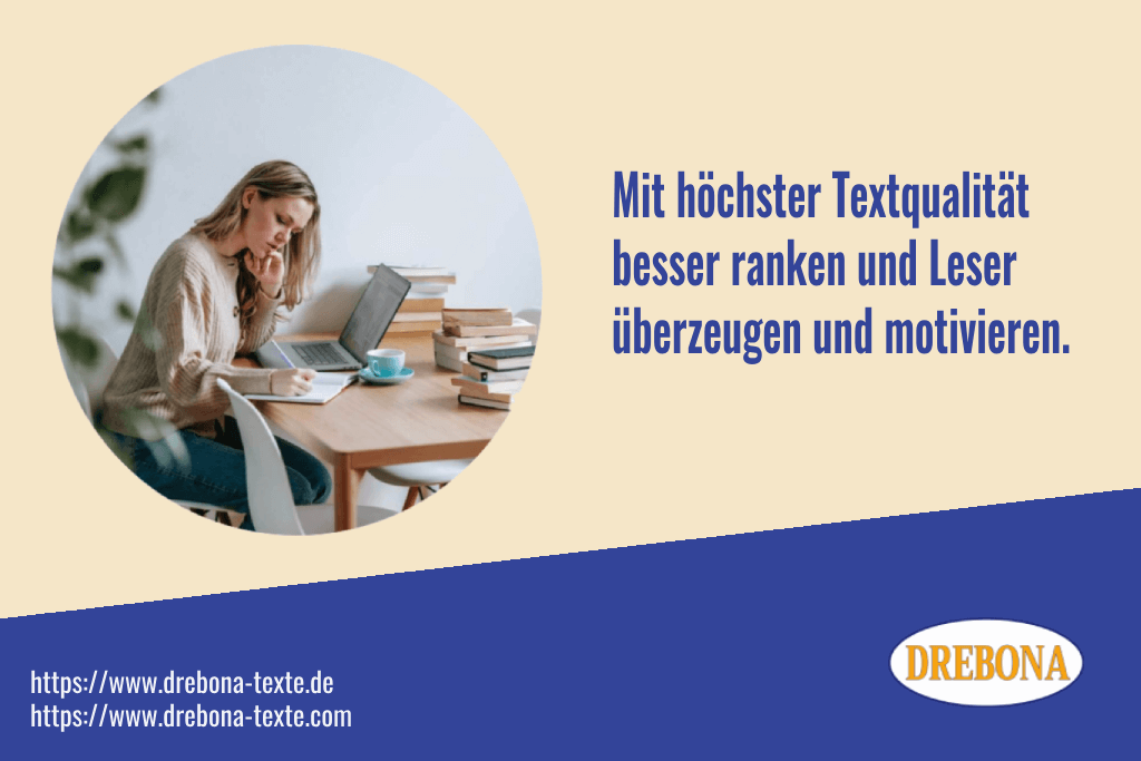 Qualität - Höchste Textqualität von DREBONA