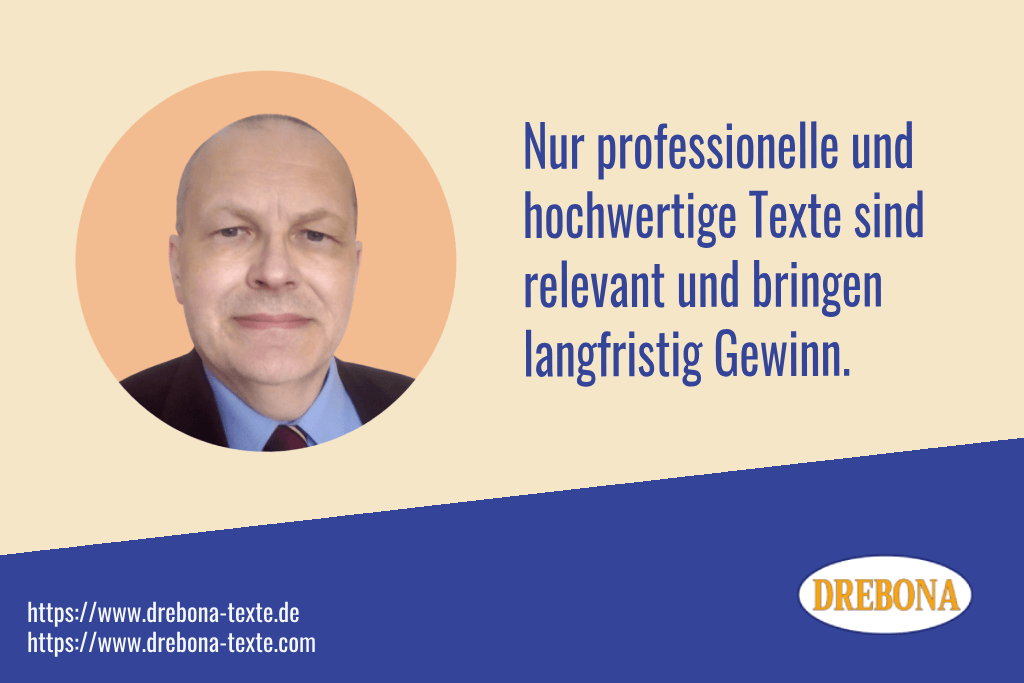 Vom Profi-Texter professionelle Texte kaufen