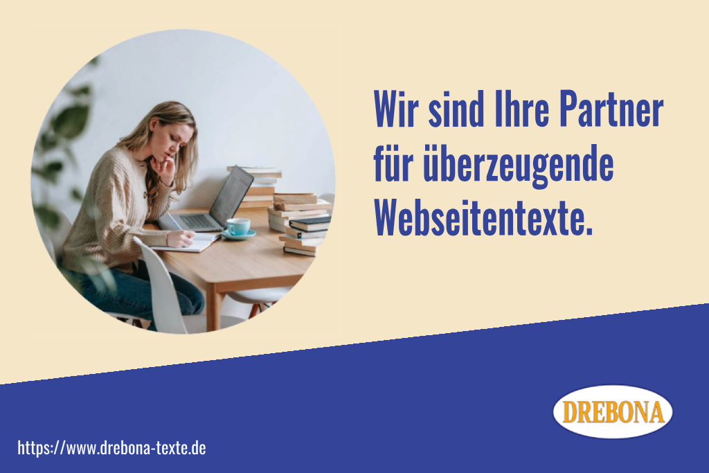 Wir sind Ihre Partner für überzeugende Webseitentexte.